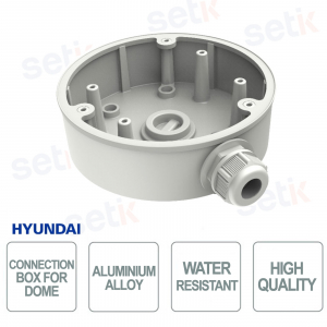 HYU-1005 Junction Box for Dome Cameras | Rugged and Waterproof