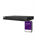 NVR HYU-1068-3TB: 16 Channel PoE+, HDMI 4K and 3TB HDD Included