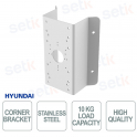 HYU-999 Corner Bracket for HYUNDAI Dome Cameras – Sturdy and Corrosion-Proof