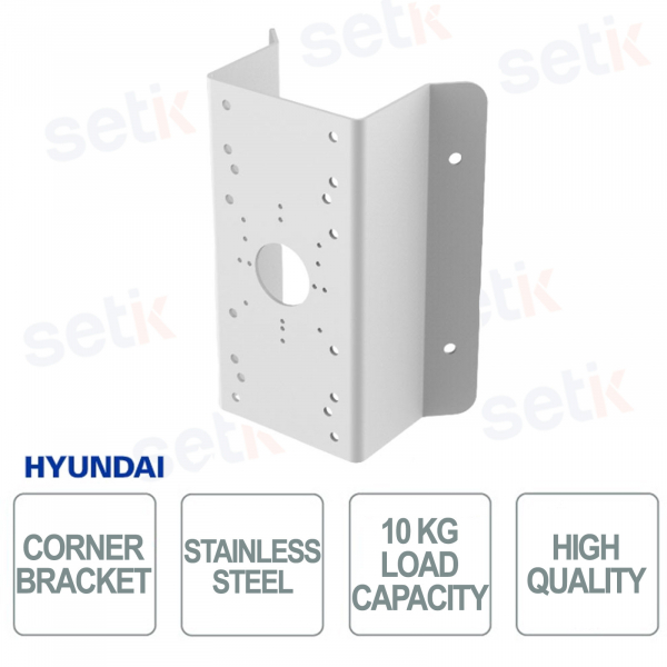 HYU-999 Corner Bracket for HYUNDAI Dome Cameras – Sturdy and Corrosion-Proof