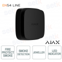 Ajax EN54 FireProtect (Smoke) Jeweller Black – Wireless Smoke and Heat Detector