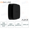 Ajax EN54 FireProtect (Heat) Jeweller Black – Wireless Heat Detector