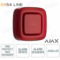 Ajax VAD EN54 Red Audible and Visual Alarm – Powerful LED and Easy Installation