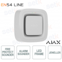 Ajax EN54 Sounder Fire Siren White – Wireless and Easy to Install