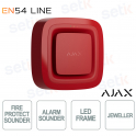 Ajax EN54 Sounder Fire Siren Red – Wireless and Easy to Install