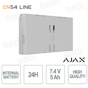 Ajax EN54 24h Internal Battery White – Reliable and Certified Backup