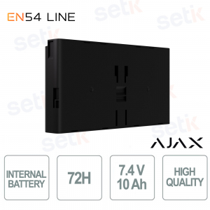 Ajax EN54 72h Black Internal Battery – Reliable and Certified Backup
