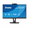 Monitor Iiyama ProLite XUB2790QSUH-B2 27" IPS QHD con Webcam Windows Hello, USB-C 65W e KVM Switch