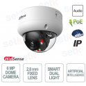 Dahua IPC-HDBW3649E-S-IL 6MP 2.8mm con AI – Telecamera Dome IP