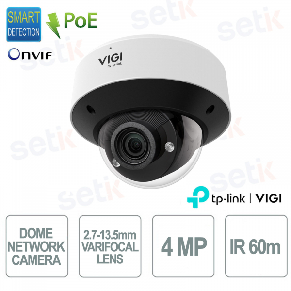 Telecamera Dome VIGI S245ZI 4MP Varifocale 2.7–13.5mm | AI e Audio