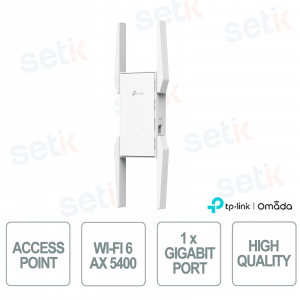 TP-Link EAP673-Extender AX5400 | Wi-Fi 6 Mesh Professionale e Sicuro