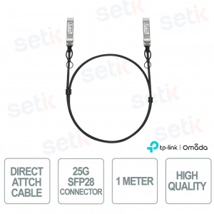 TP-Link Omada SM6220-1M – Direct Attach Cable SFP28 25G 1 Meter