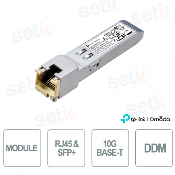 TP-Link TL-SM5310-T SFP+ RJ45 | Modulo 10GBASE-T ad Alte Prestazioni