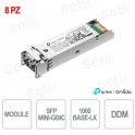 TP-Link SM311LS(8-pack) SFP | Set 8 Moduli 1000BASE-LX Monomodali fino a 20 km