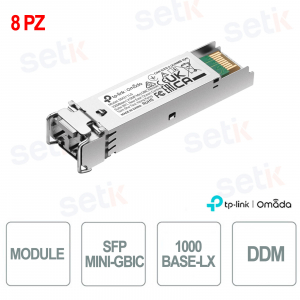 TP-Link SM311LS(8-pack) SFP | Set of 8 1000BASE-LX single-mode modules up to 20 km