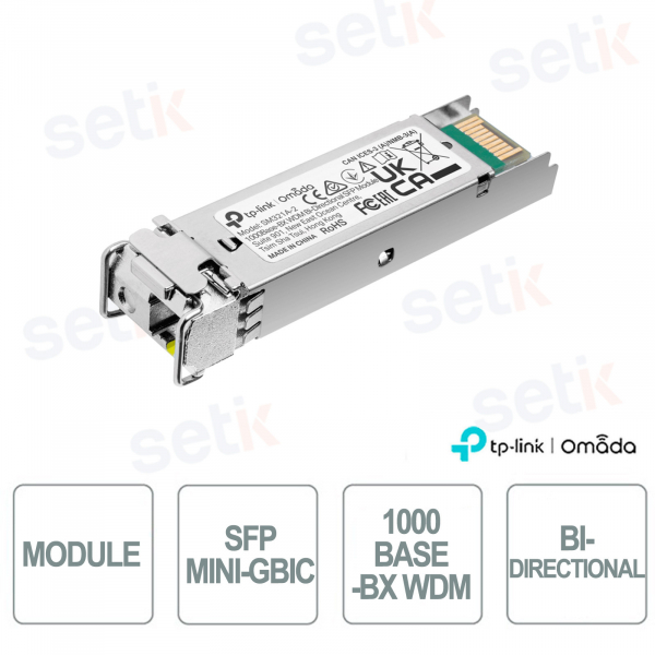 TP-Link SM321A-2 SFP | Modulo WDM Bi-Direzionale 1000BASE-BX fino a 2 km