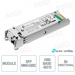 Modulo SFP Gigabit WDM SM321B-2 – Fibra Monomodale 2 km | Omada TP-Link