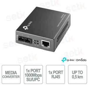 TP-Link MC200CM: Gigabit Multi-Mode Media Converter up to 550m