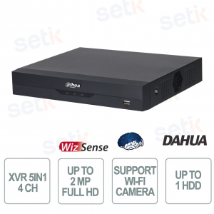 Dahua XVR4104HS-I/T: DVR 4 Canali AI WizSense con SMD Plus