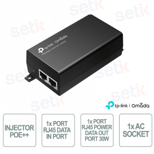TP-Link TL-POE260S PoE+ Injector 2.5Gbps 30W – Stable and fast network