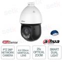 Telecamera PTZ Dahua SD4D225DB-HNY 2MP con Zoom Ottico 25x, AI WizSense e Ottica 4.8–120 mm