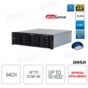 Dahua NVR5064-EI2 64-Channel 8K NVR with AI, Facial Recognition, and Perimeter Protection