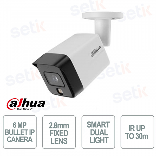 copy of Dahua IPC-HFW1239S1-A-IL-S6 2MP 2.8mm IP Camera with AI, 30m LED/IR, PoE and IP67”