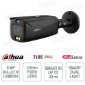 Telecamera Dahua 8MP Bullet IP Nera 2.8mm con AI e Smart Dual Light