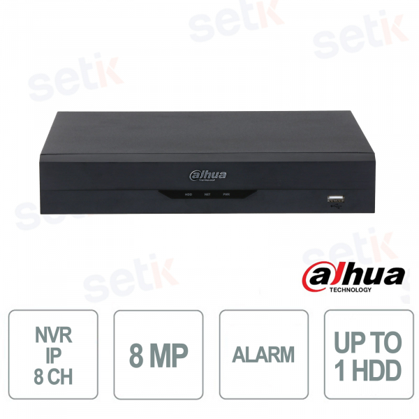 Dahua NVR1108HS-S3/H 8-Channel Full HD NVR with Smart H.265+