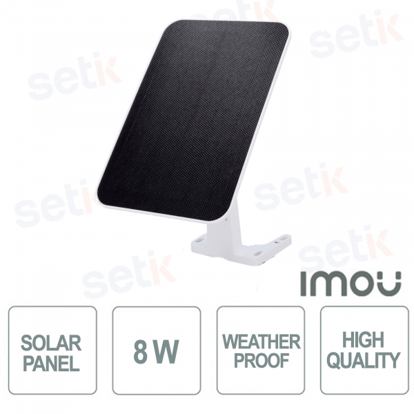 Panneau solaire FSP15 8W | Alimentation continue pour appareils photo - Imou