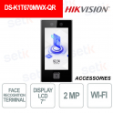 Hikvision DS-K1T670MWX-QR: Advanced facial recognition terminal for secure and fast access control