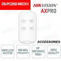 DS-PC2002-WECKV : Porte-clés sans fil 868 MHz pour une ouverture de porte sécurisée - Hikvision