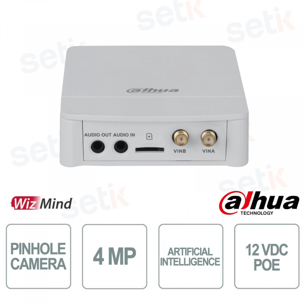 Telecamera Dahua IPC-HUM8441E-E2 4MP WizMind – Sicurezza AI Avanzata