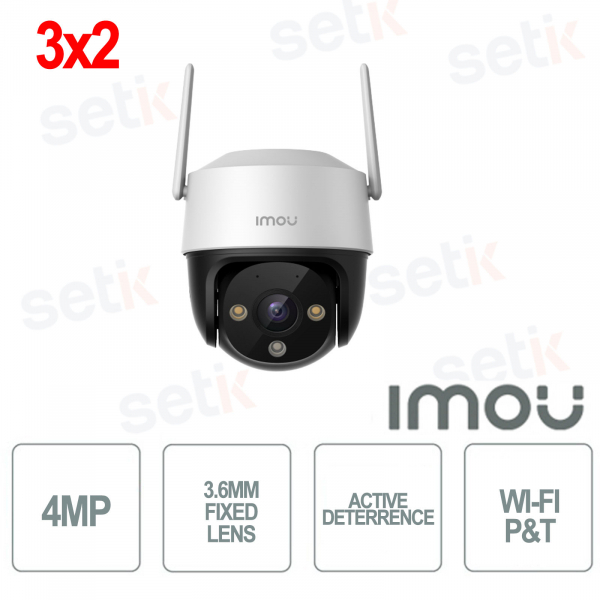 Cruiser SE+ Cámara inalámbrica IP 4MP Imou 3.6mm Pan Tilt y WI-FI