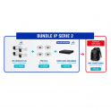 Dahua IP Series 2 Bundle: 4 x 4MP Cameras + SSD NVR + Accessories