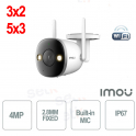 Imou 2C 4MP Outdoor Bullet Camera with Human Detection and Wi-Fi