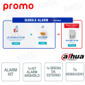 AirShield Alarm Bundle: Alarm Kit with Hub, Outdoor Siren, and Fog Cannon for Advanced Security