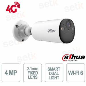 Dahua BF4CP-4G-XL 4MP AI Camera with 2.1mm Lens and 4G Connection