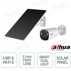 KIT/BF4CP-XL/M0508 4MP AI Camera with 2.1mm Lens and Wi-Fi 6 - Dahua