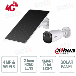 KIT/BF4CP-4G-XL/M0508 4MP AI Camera with 2.1mm Lens and 4G - Dahua