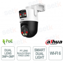 Dahua IPC-WPT1339DD-SW-3E2-PV Dual Lens 3MP Wi-Fi 6 camera