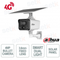 Dahua IPC-HFW2441DG-4G-SP-B-MAX 4MP 3.6mm Lens 4G and Solar Camera