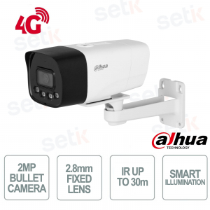 Dahua IPC-HFW1239DT-4G-ST-IL 2MP Full HD Camera with 2.8mm Lens and 4G