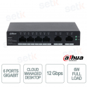 Dahua CS4210-8GT 10-Port Gigabit Cloud Managed Switch for Business Networks
