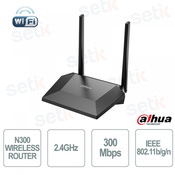 N3 - Fast and Secure N300 Wireless Router for Home and Office - Dahua