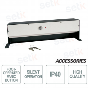 Eaton 485-I Foot-Operated Panic Button – Quiet, Reliable Security