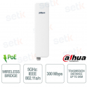 PFWB5-90n – Pont sans fil extérieur 5G 5 km avec technologies TDMA et MU-MIMO - Dahua