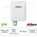 PFWB5-30ac – Pont sans fil extérieur 5G 3 km avec technologies TDMA et MU-MIMO - Dahua