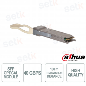 Modulo Ottico Dahua QSFP-850-MMF – Trasmissione 40Gbps Fino a 150m, Prestazioni e Affidabilità Professionali