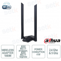 Adaptateur sans fil Dahua NC1800 – Wi-Fi 6 double bande 1800 Mbit/s, performances puissantes et Plug & Play